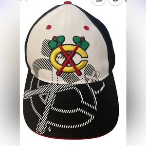 Unique Chicago Black Hawks cotton NHL ballcap by Fan Favorite